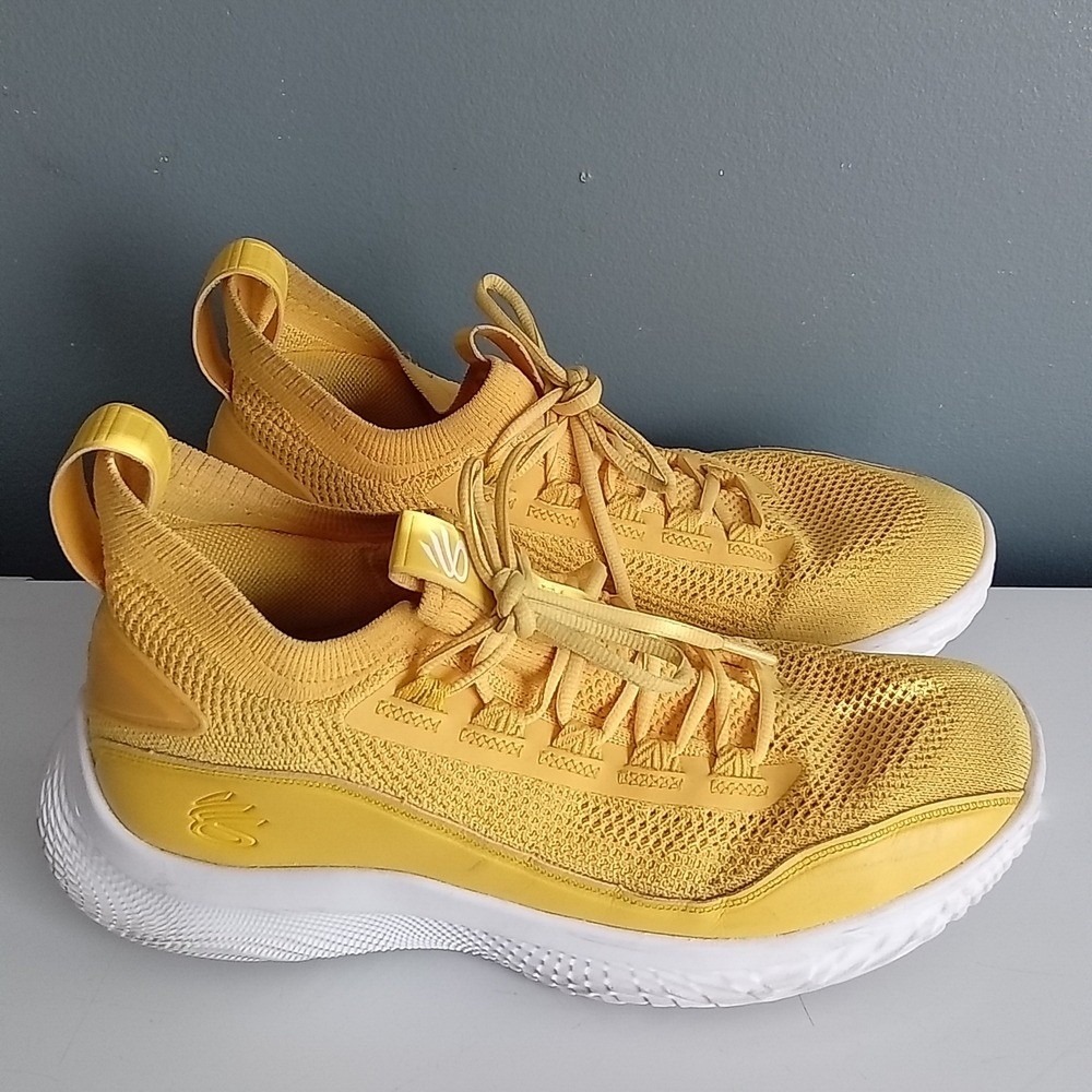 Under Armour Curry 8 Flow Yellow Men's Basketball Shoes Size [Insert‎ Size Here]